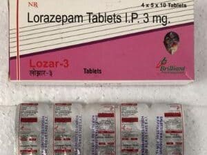 Lorazepam 3mg Tablets